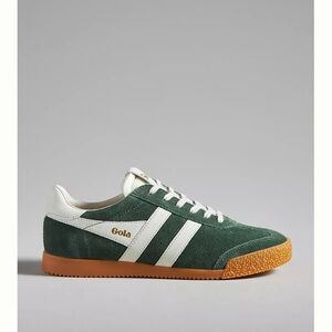 Gola evergreen suede sneakers. Worn once, in perfect condition.